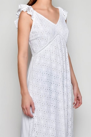 Vestido comprido - Branco - 