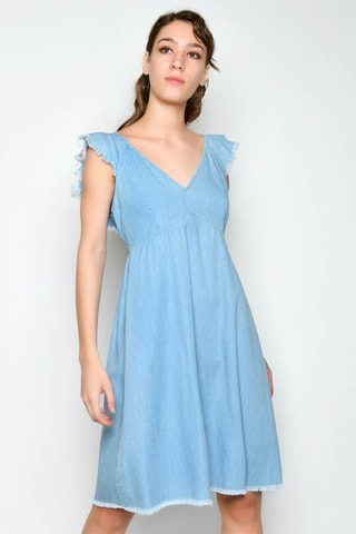 Vestido estilo patinadora - Azul - 