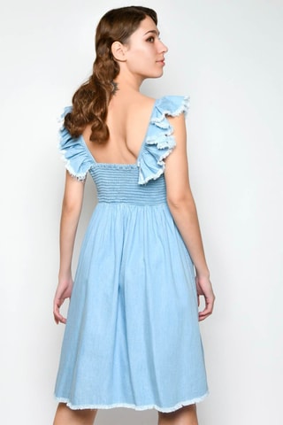 Vestido estilo patinadora - Azul - 