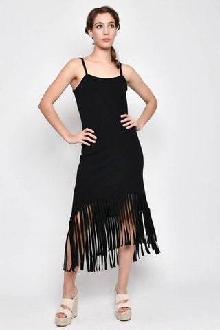 Vestido comprido 
Preto - 