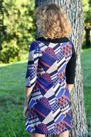 Vestido curto - Preto - Preto