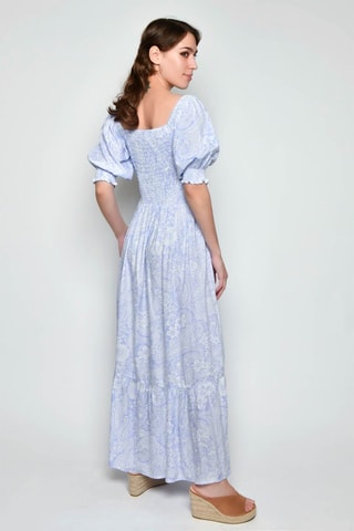 Vestido comprido - Violeta -  e 