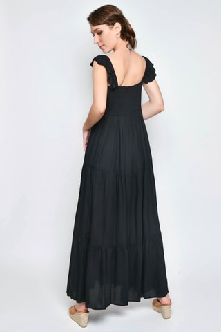 Vestido comprido - Preto - 