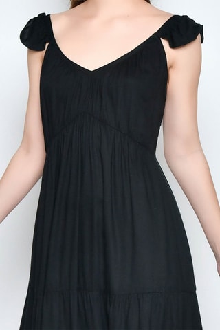 Vestido comprido - Preto - 
