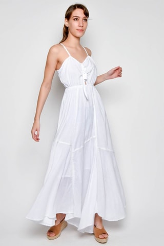 Vestido comprido - Branco - 