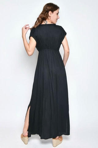 Vestido comprido - Preto - 