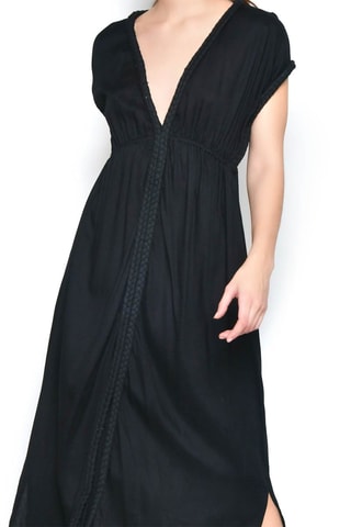 Vestido comprido - Preto - 