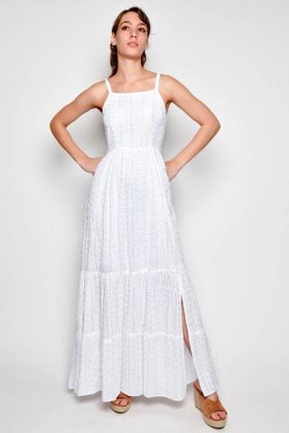 Vestido comprido - Branco - 