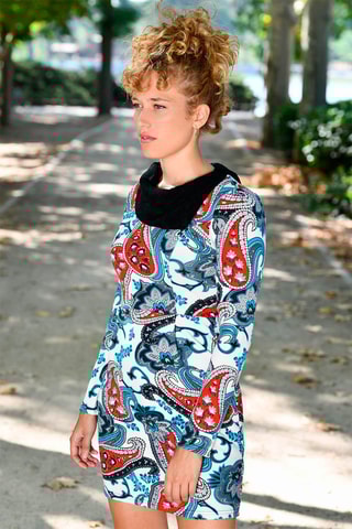 Vestido curto - Branco - Branco