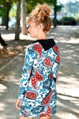 Vestido curto - Branco - Branco