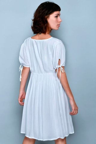 Vestido direito Branco - Branco