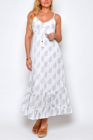 Vestido comprido 
Branco - 