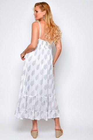 Vestido comprido 
Branco - 