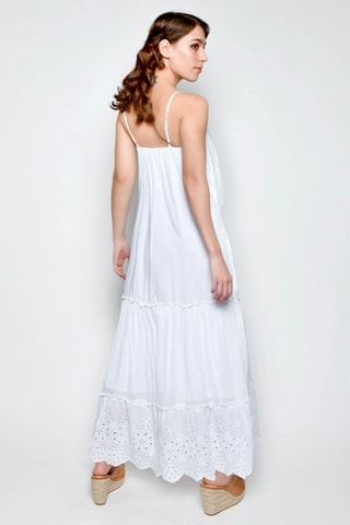 Vestido comprido - Branco - 