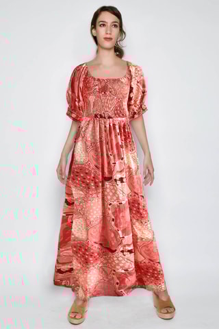 Vestido comprido - Vermelho - 