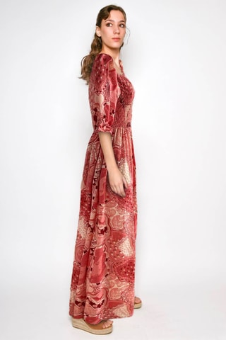 Vestido comprido - Vermelho - 