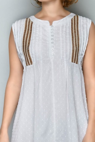 Vestido Branco - Branco