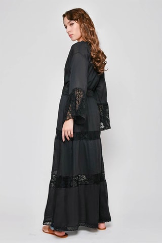 Vestido comprido 
Preto - 