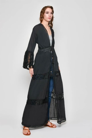 Vestido comprido 
Preto - 