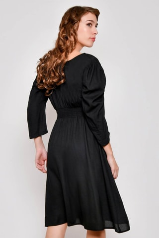 Vestido midi 
Preto - 