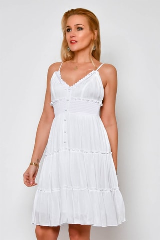 Vestido Branco - Branco