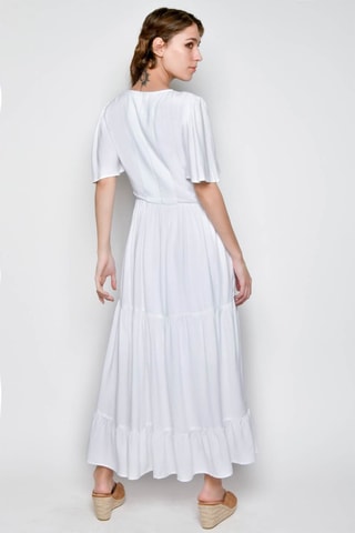 Vestido comprido - Branco - 