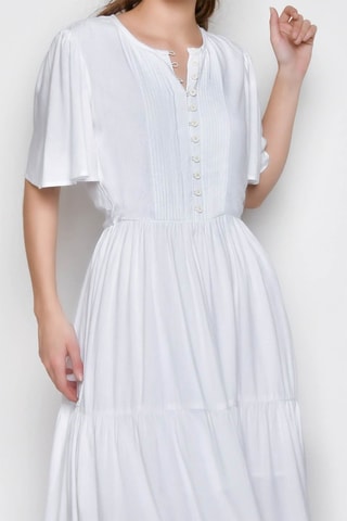 Vestido comprido - Branco - 
