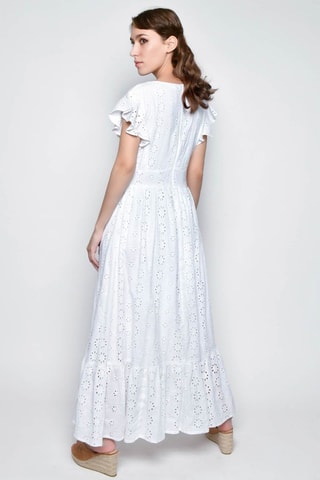 Vestido comprido - Branco - 