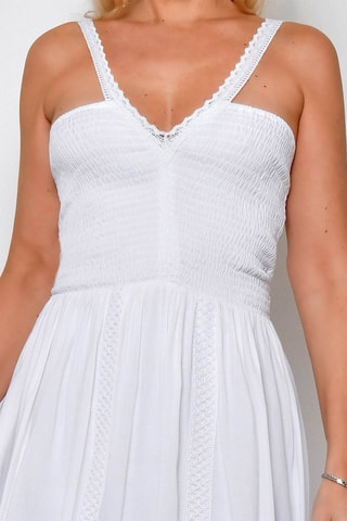 Vestido comprido 
Branco - 