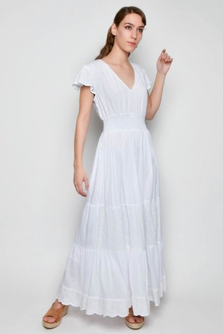 Vestido comprido - Branco - 