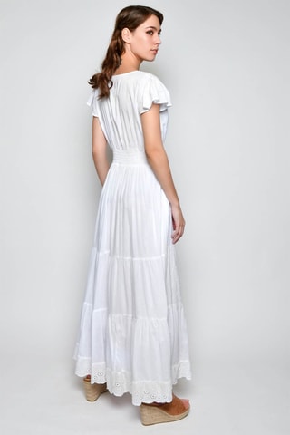 Vestido comprido - Branco - 