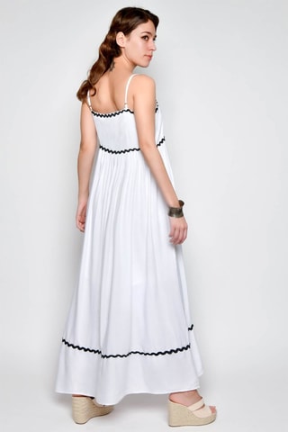 Vestido comprido - Branco -  e 