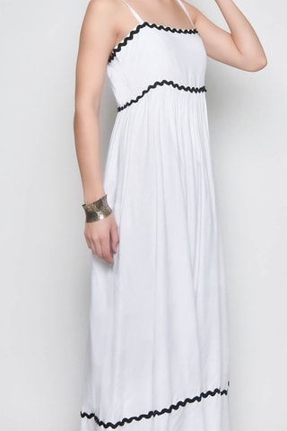 Vestido comprido - Branco -  e 