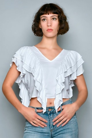 Blusa Branco - Branco