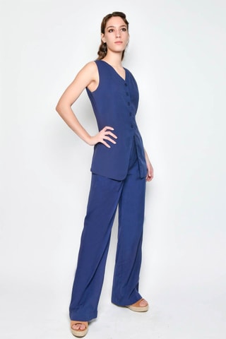 Camisa e calças - Azul - 