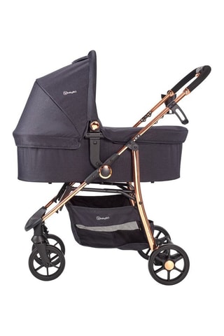 Carrinho Style 3 em 1 Air - Preto e dourado