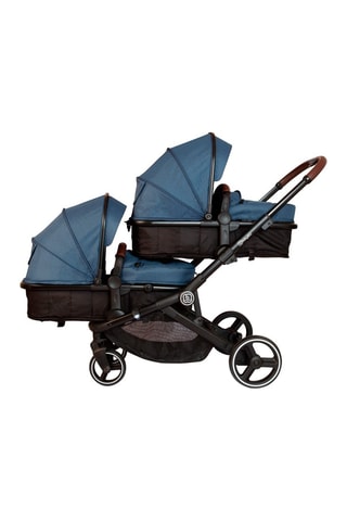 Carrinho trio Twinner - Azul