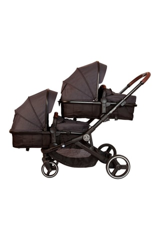 Carrinho trio Twinner - Preto