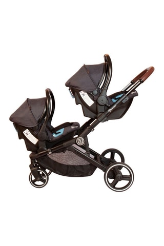 Carrinho trio Twinner - Preto