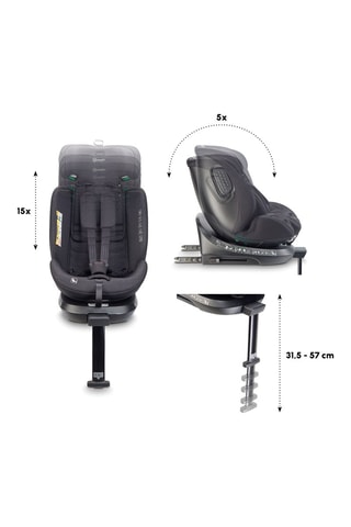 Cadeira auto Move 360 - Preto