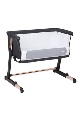 Berço co-sleeping Together - Preto e dourado