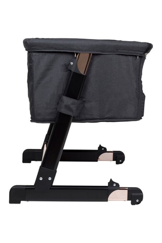 Berço co-sleeping Together - Preto e dourado