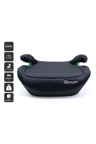 Assento elevatório Bursa3+ - Preto - A partir dos 3 anos - De 125 a 150 cm - Preto