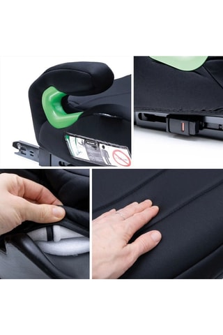 Assento elevatório Bursa3+ - Preto - A partir dos 3 anos - De 125 a 150 cm - Preto