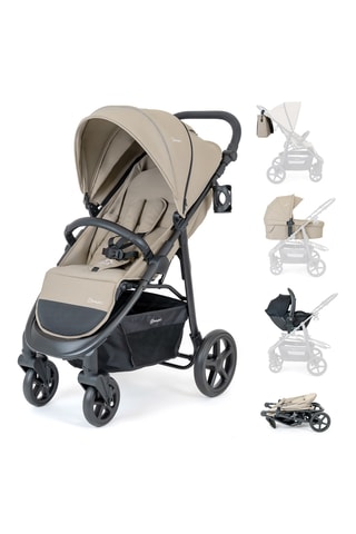 Carrinho Evolution 3 em 1 - Bege - Desde o nascimento - até 22 kg