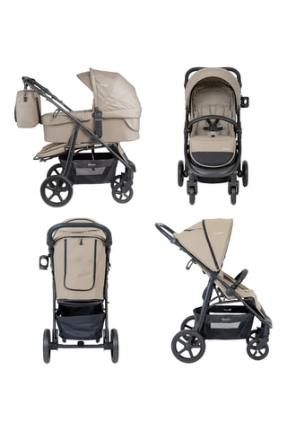 Carrinho Evolution 3 em 1 - Bege - Desde o nascimento - até 22 kg