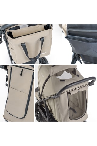 Carrinho Evolution 3 em 1 - Bege - Desde o nascimento - até 22 kg