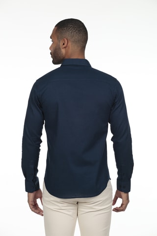 Chemise regular - Bleu marine