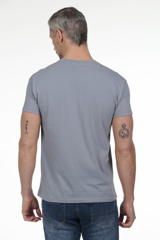 T-shirt regular - Bleu