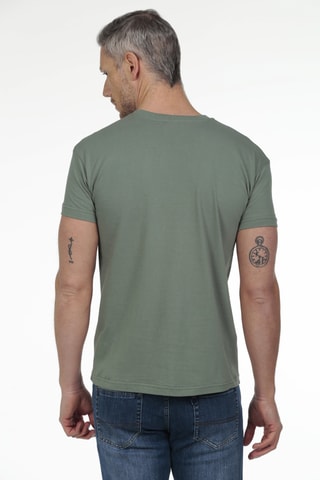 T-shirt regular - Vert